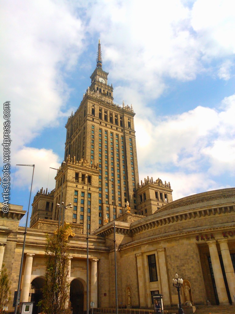 Palace of Culture and Science Warsaw - Eastern side